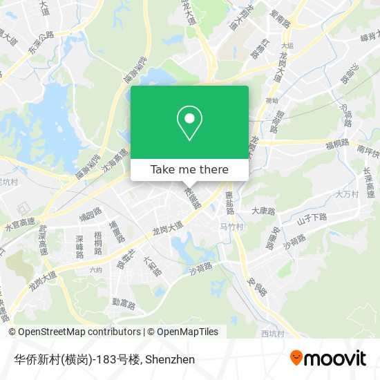 华侨新村(横岗)-183号楼 map