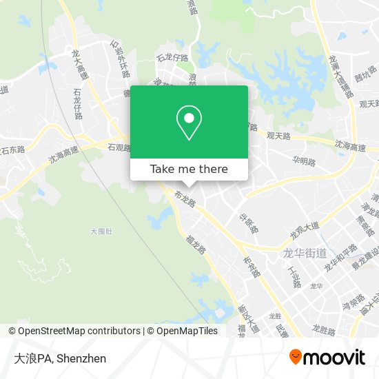 大浪PA map