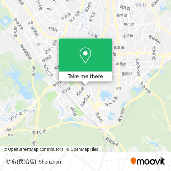 优剪(民治店) map