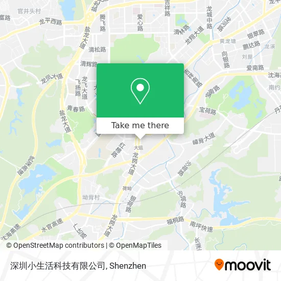 深圳小生活科技有限公司 map
