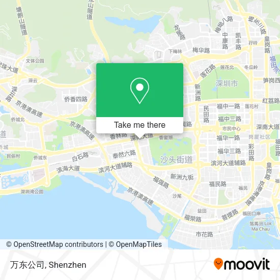 万东公司 map