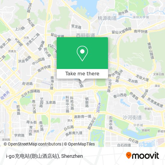 i-go充电站(朗山酒店站) map