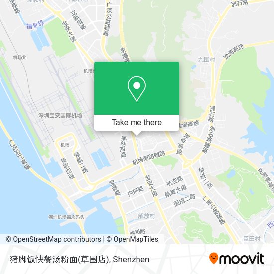 猪脚饭快餐汤粉面(草围店) map