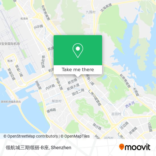 领航城三期领丽-B座 map