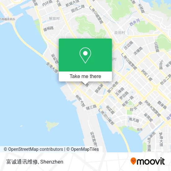 富诚通讯维修 map