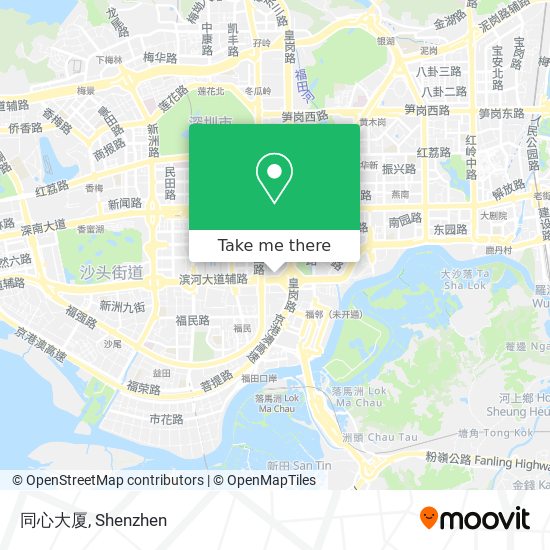 同心大厦 map