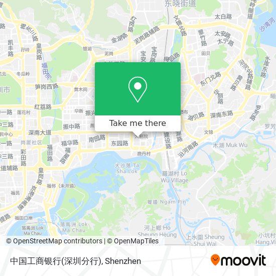 中国工商银行(深圳分行) map