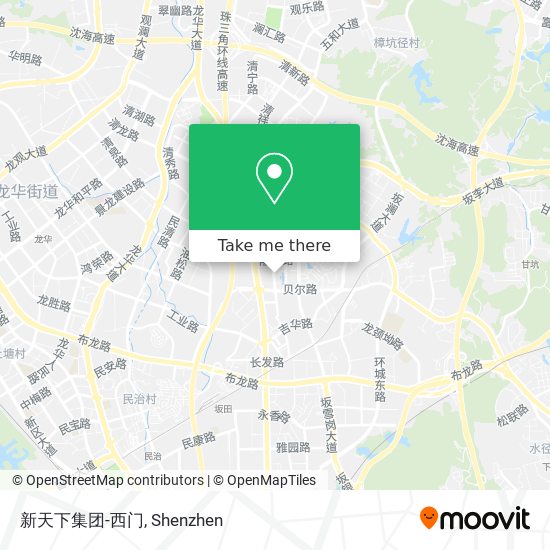 新天下集团-西门 map