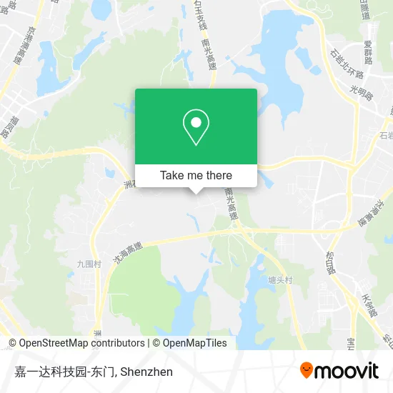 嘉一达科技园-东门 map