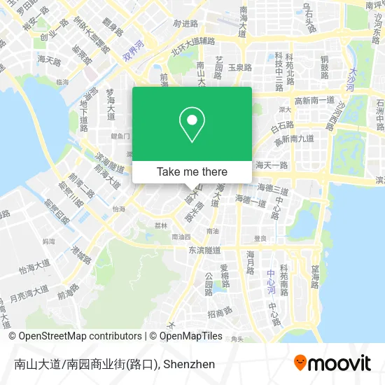 南山大道/南园商业街(路口) map
