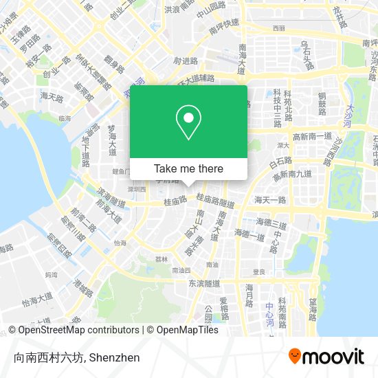 向南西村六坊 map