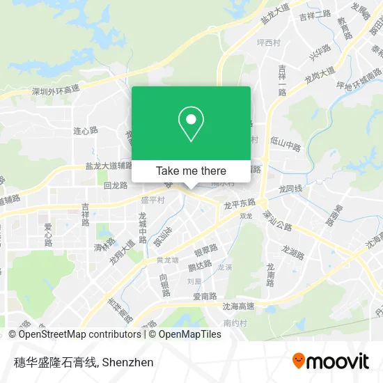 穗华盛隆石膏线 map