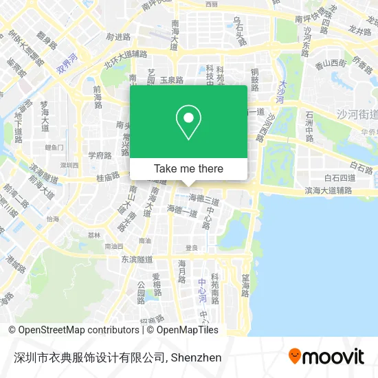 深圳市衣典服饰设计有限公司 map