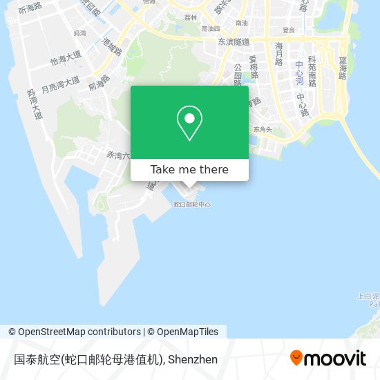 国泰航空(蛇口邮轮母港值机) map
