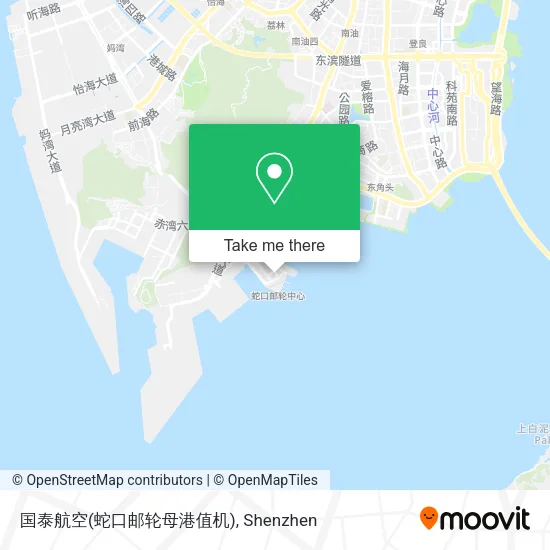 国泰航空(蛇口邮轮母港值机) map