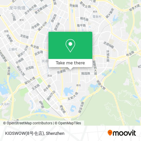 KIDSWOW(8号仓店) map