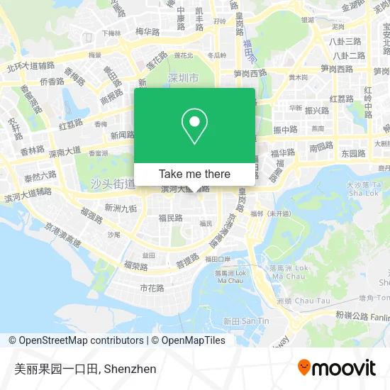 美丽果园一口田 map