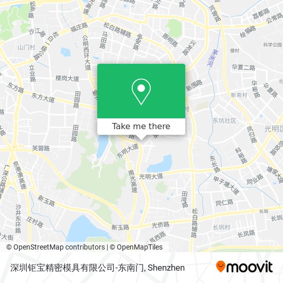 深圳钜宝精密模具有限公司-东南门 map
