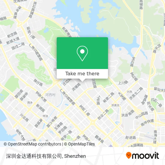 深圳金达通科技有限公司 map