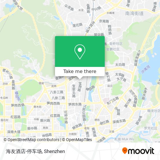 海友酒店-停车场 map