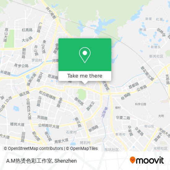 A.M热烫色彩工作室 map