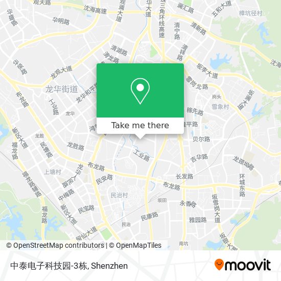 中泰电子科技园-3栋 map