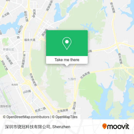 深圳市骁冠科技有限公司 map