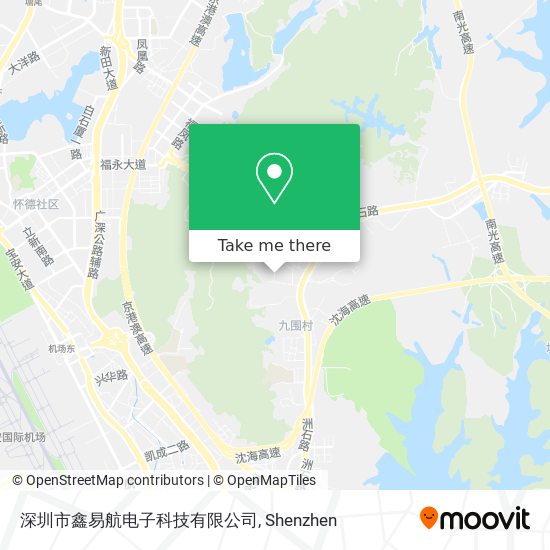 深圳市鑫易航电子科技有限公司 map