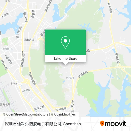 深圳市信科尔塑胶电子有限公司 map