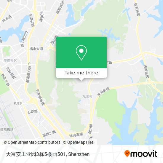 天富安工业园3栋5楼西501 map