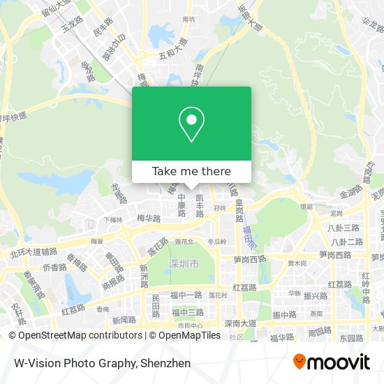 W-Vision Photo Graphy map