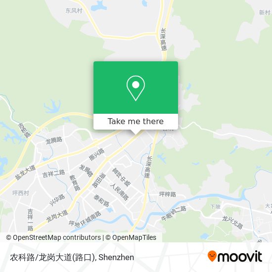 农科路/龙岗大道(路口) map