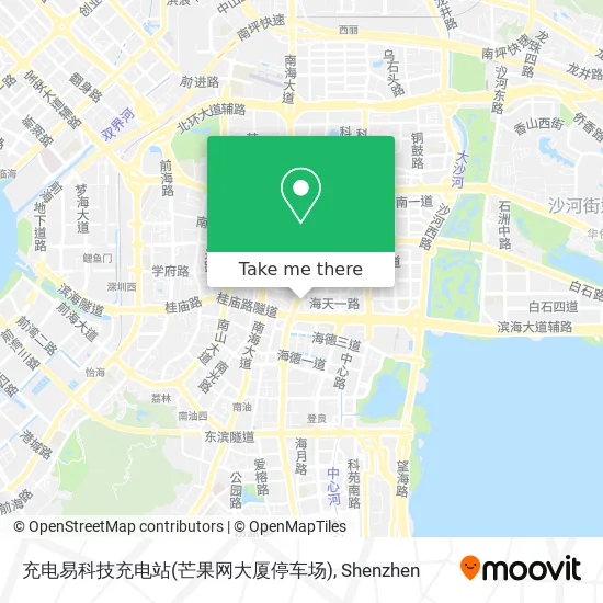 充电易科技充电站(芒果网大厦停车场) map