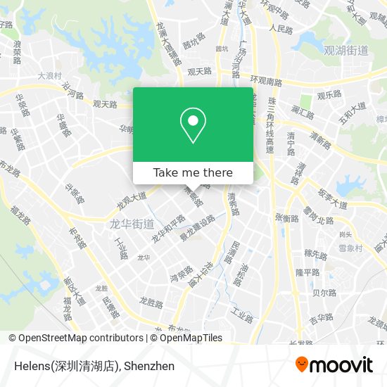 Helens(深圳清湖店) map