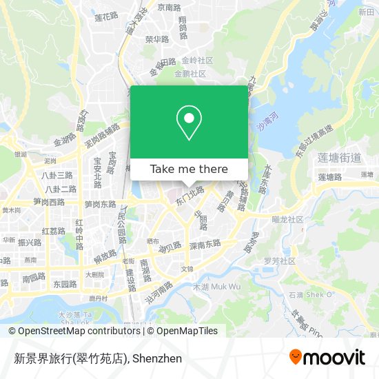新景界旅行(翠竹苑店) map