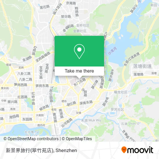 新景界旅行(翠竹苑店) map