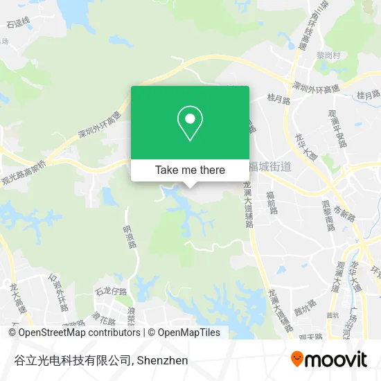 谷立光电科技有限公司 map