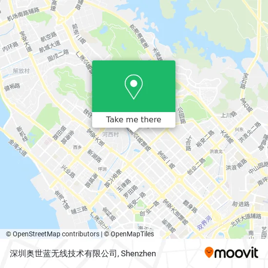 深圳奥世蓝无线技术有限公司 map