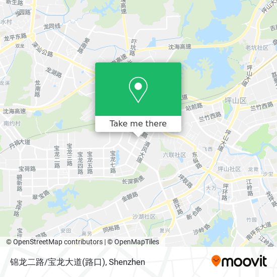 锦龙二路/宝龙大道(路口) map