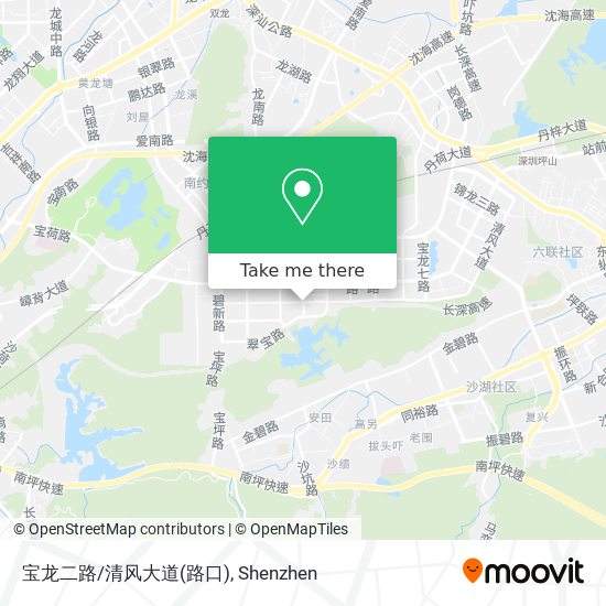宝龙二路/清风大道(路口) map