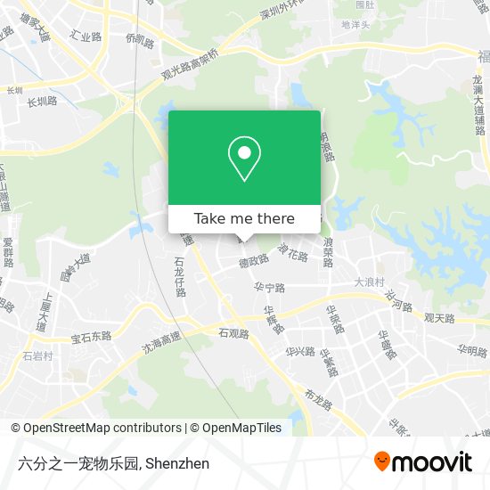 六分之一宠物乐园 map