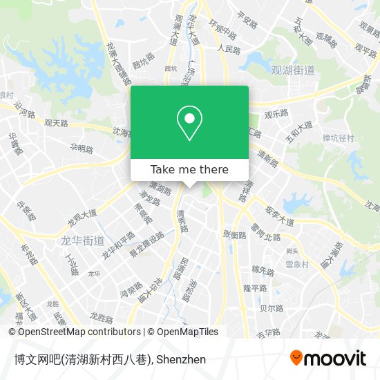 博文网吧(清湖新村西八巷) map