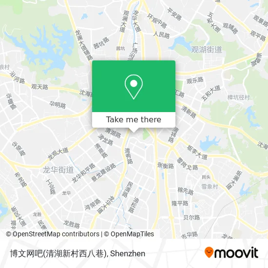 博文网吧(清湖新村西八巷) map