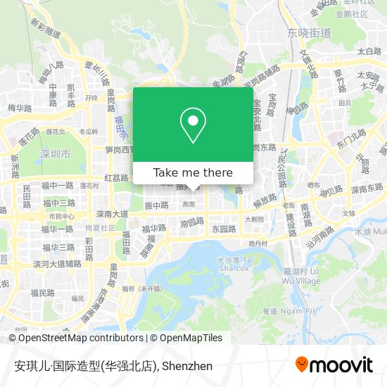 安琪儿·国际造型(华强北店) map