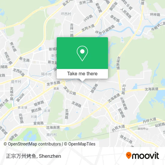 正宗万州烤鱼 map