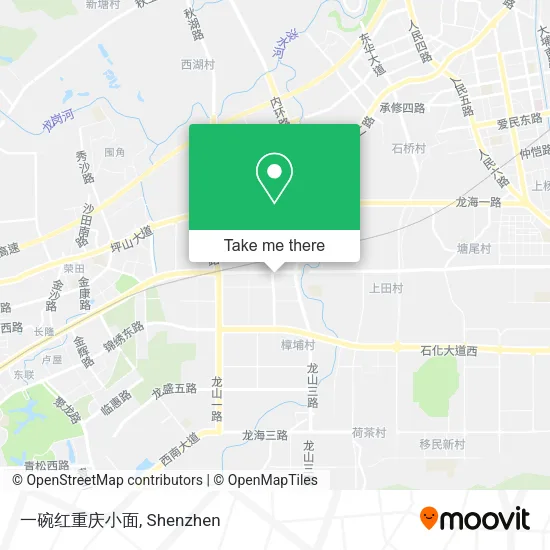 一碗红重庆小面 map