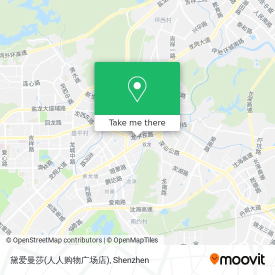 黛爱曼莎(人人购物广场店) map