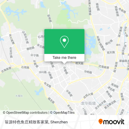 翁源特色鱼庄精致客家菜 map