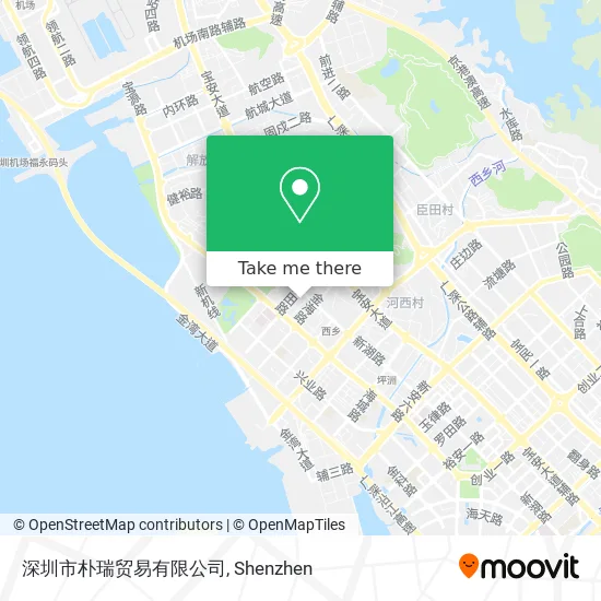 深圳市朴瑞贸易有限公司 map