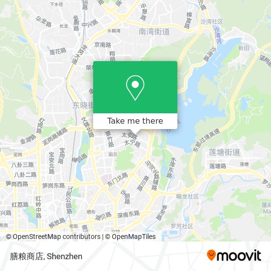 膳粮商店 map